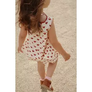 Konges Sløjd tricou AVA TOP GOTS culoarea bej, KS103071 imagine