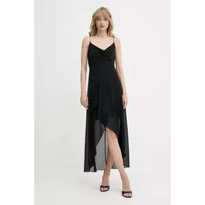 Morgan rochie culoarea bleumarin, mini, evazați, REMA imagine