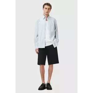 AllSaints pantaloni scurți din bumbac BAY culoarea negru, M033QC imagine