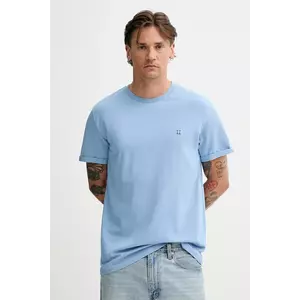 Les Deux tricou din bumbac Norregaard uni, 1000201 imagine