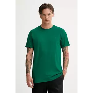Les Deux tricou din bumbac Norregaard culoarea verde, uni, 1000201 imagine