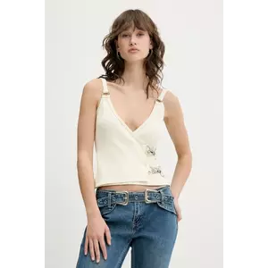 The Ragged Priest top culoarea bej, RPSS251062JS imagine