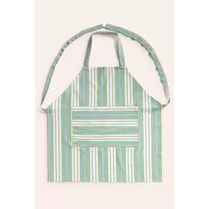 Calma House șorț de bucătărie din bumbac 85x70 cm culoarea turcoaz imagine