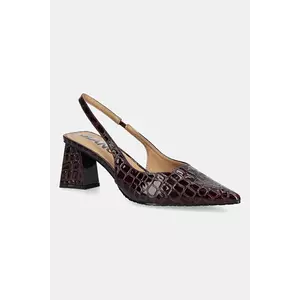 Bianco pumps BIAMARALYN culoarea bordo, cu toc drept, cu toc deschis, 11242158 imagine