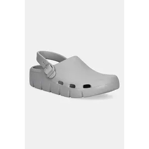 Birkenstock șlapi copii Birki-Flow culoarea gri, 1029587 imagine