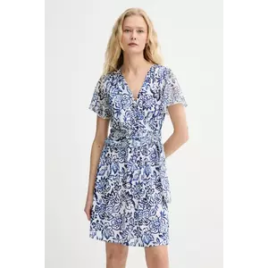 Morgan rochie culoarea alb, mini, drept, RNINA imagine