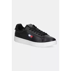 Tommy Jeans sneakers din piele ARCHIVE '98 culoarea negru, EM0EM01596 imagine