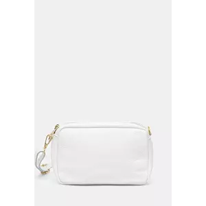 Answear Lab poseta de piele culoarea alb imagine