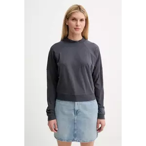 G-Star longsleeve din bumbac culoarea gri, D26611-D601 imagine