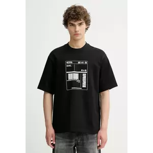 G-Star tricou din bumbac culoarea negru, cu imprimeu, D26052-D959 imagine