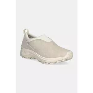 Merrell 1TRL pantofi de piele intoarsa Winter Moc 3 Ch Se barbati, culoarea bej, J006517 imagine