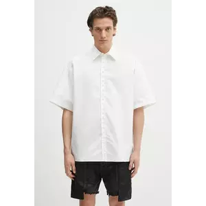 AMBUSH cămașă Pearl Button Shirt culoarea alb, cu guler clasic, relaxed, 12115313 imagine