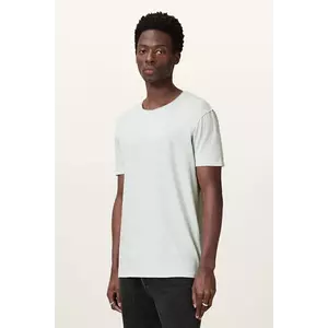 AllSaints tricou din bumbac FIGURE uni, M025JB imagine