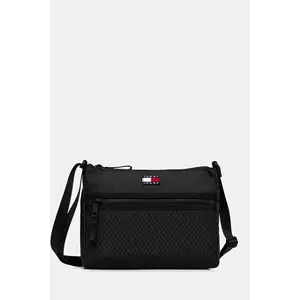 Tommy Jeans borsetă culoarea negru, AM0AM13398 imagine