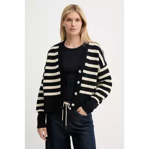 MUNTHE cardigan din amestec de lână TUPPER culoarea bleumarin, 247162324775 imagine