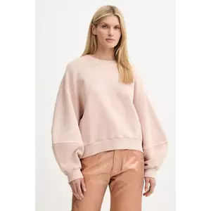 G-Star hanorac din bumbac culoarea portocaliu, uni, D26361-D993 imagine