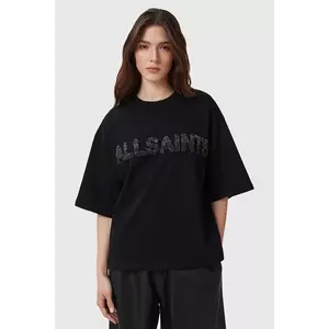 AllSaints tricou din bumbac AMELIE culoarea negru, W123JC imagine