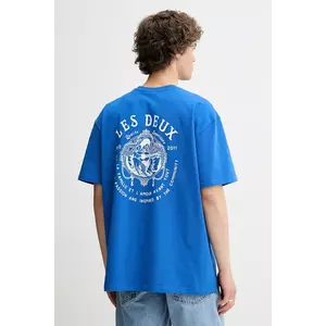 Les Deux tricou din bumbac cu imprimeu, 1000216 imagine