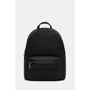 Karl Lagerfeld ghiozdan de piele K/RSG culoarea negru, mare, uni, A3M30174 imagine