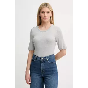 MUNTHE tricou MUTULA culoarea gri, 247112424769 imagine