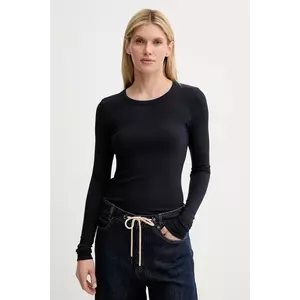 MUNTHE longsleeve CUTEST culoarea bleumarin, 247112624769 imagine