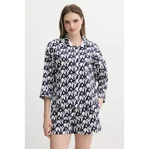 Dkny pijama culoarea bleumarin, YI80048 imagine