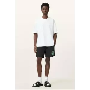 AllSaints pantaloni scurți de baie DISTORTION culoarea negru, M019WC imagine