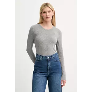 MUNTHE longsleeve din amestec de lână LUTEST culoarea gri, 247112724767 imagine