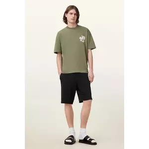 AllSaints pantaloni scurți HELIX culoarea negru, M001TC imagine