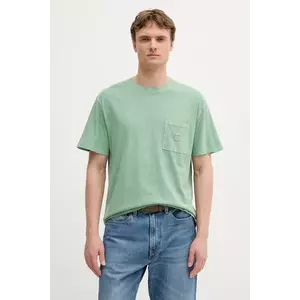 Pepe Jeans tricou din bumbac culoarea verde, uni, PM509965 imagine