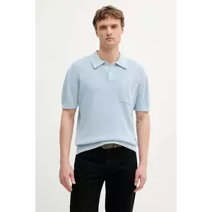 Pepe Jeans polo din bumbac uni, PM702536 imagine