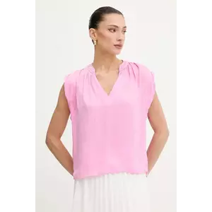 Morgan bluză culoarea roz, uni, OROOVE imagine