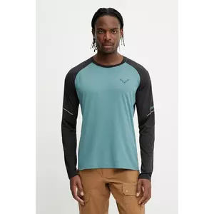 Dynafit longsleeve sport Alpine Pro culoarea verde, cu imprimeu, 08.0000071156 imagine