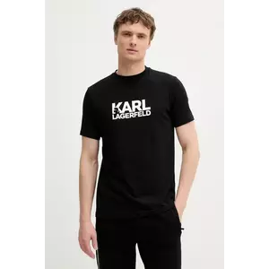 Karl Lagerfeld tricou culoarea negru, cu imprimeu, 553235.755087 imagine