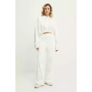 Answear Lab trening din bumbac culoarea alb imagine