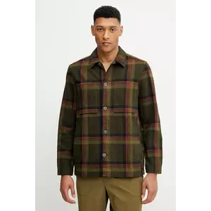 Fjallraven jacheta de exterior Singi Flannel Overshirt M culoarea verde, de tranzitie, F12600226.662.555 imagine