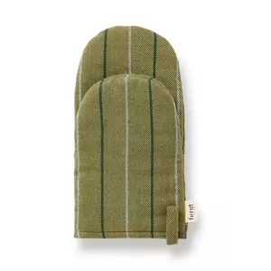 ferm LIVING mănuși de bucătărie Ito Oven Mitt 20-pack culoarea verde imagine