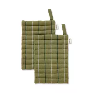 ferm LIVING mănuși de bucătărie Ito Pot Holder 2-pack culoarea verde imagine