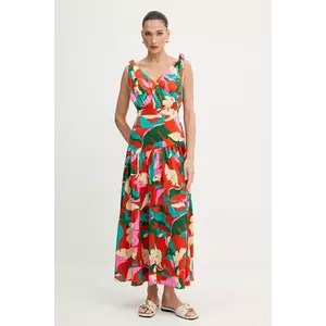 Morgan rochie culoarea portocaliu, maxi, evazați, RBY.F imagine