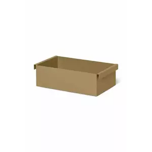 ferm LIVING pat de flori Plant Box Container culoarea maro imagine