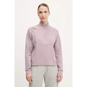 Helly Hansen hanorac în aer liber TECH SWEAT culoarea roz, uni, 34501 imagine