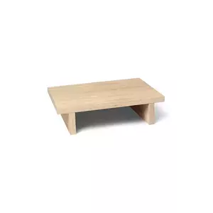 ferm LIVING masă pliantă cu tavă Kona Side Table culoarea bej imagine