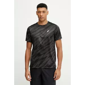 Asics tricou de antrenament culoarea negru, cu imprimeu, 2011D212 imagine