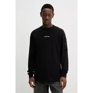 G-Star hanorac de bumbac culoarea negru, uni, D26033-D965 imagine