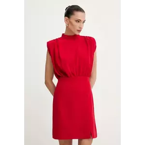 Morgan rochie culoarea roșu, mini, drept, RESTY.F imagine