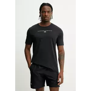 Under Armour tricou de antrenament culoarea negru, cu imprimeu, 6000211 imagine