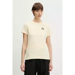 Mammut tricou din bumbac Massone culoarea bej, 1017-05244 imagine