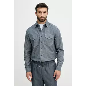 United Colors of Benetton cămașă din bumbac cu guler clasic, regular, 5XGBUQ056 imagine