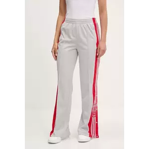 adidas Originals pantaloni de trening Adibreak culoarea gri, cu imprimeu, JP2304 imagine