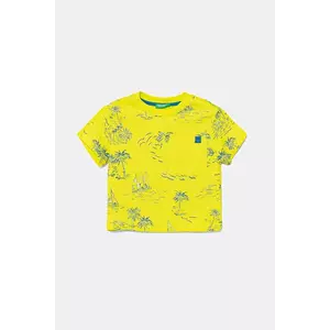 United Colors of Benetton tricou de bumbac pentru copii culoarea verde, cu imprimeu, 3PDQG10JN imagine